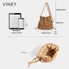 Женская плетёная сумка-кроссбоди в форме ведра Viney