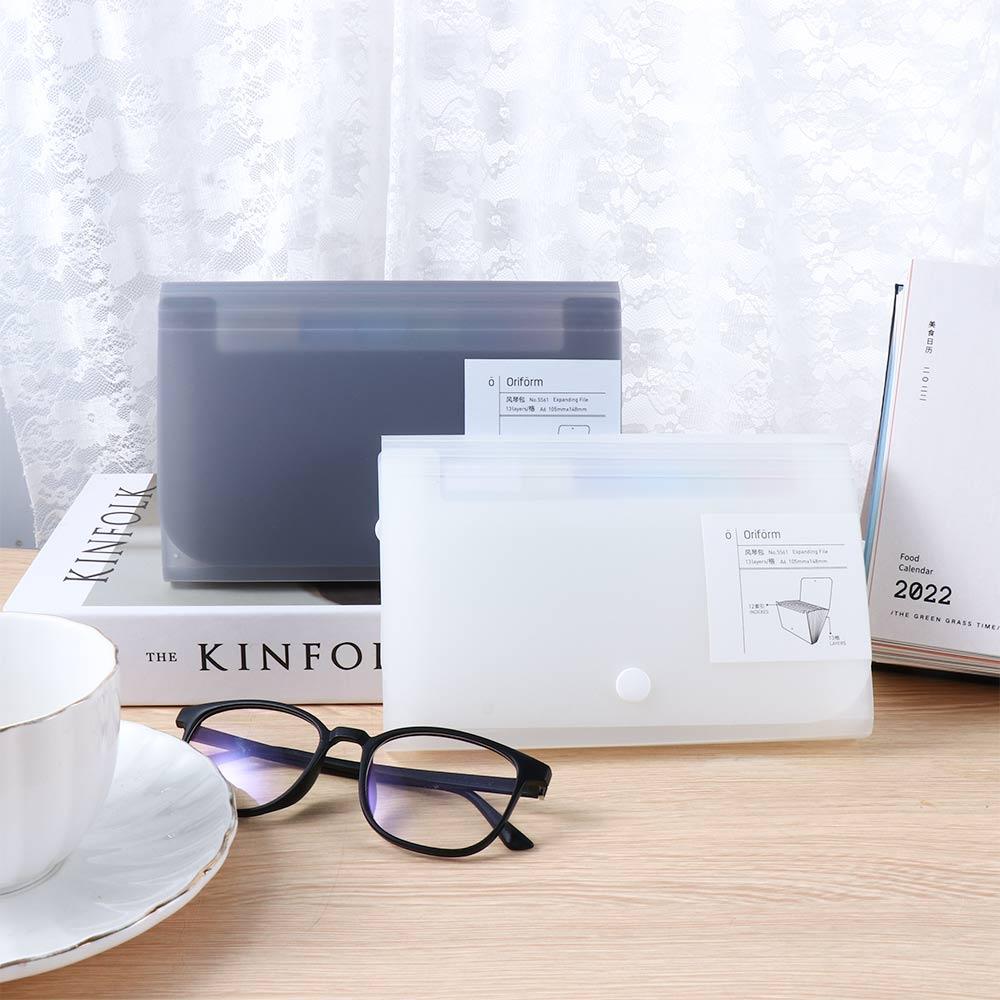 Папка-регистратор Держатель для бумаги Папка-гармошка Органайзер для документов Файл-папка Файл для чеков Расширяющийся кошелек