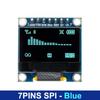 0.96 Inch IIC SPI Serial 7/4Pin White/Blue/Yellow Blue/Yellow OLED Display Module SSD1306 12864 LCD Screen Board for Arduino