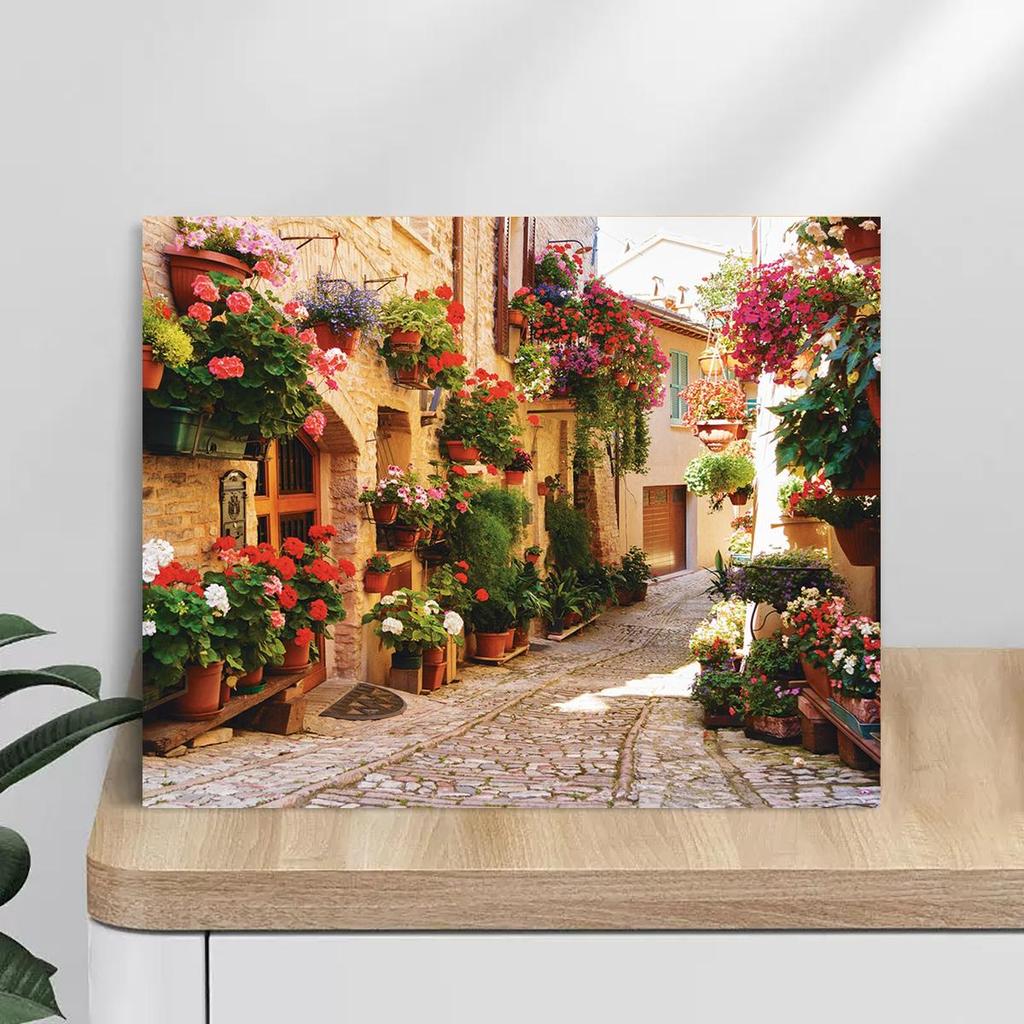 RUOPOTY Краска по номерам для взрослых начинающих цветы Diy подарок холст живопись наборы акриловых красок рисунок ручная работа 40x50 см