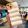 Роскошный пуховик с 6d покрытием, чехол-пуховик для Iphone 11 13 12 Pro Max Xs Xr X 7 8 Plus Se, глянцевый мягкий силиконовый чехол-бампер