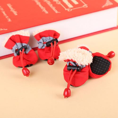 Pet Dog Shoes Winter Warm Dog Shoes Waterproof Anti-slip Boots For Small Dog Puppy Rain Boots Socks Chihuahua Yorkshire Pet Shoe