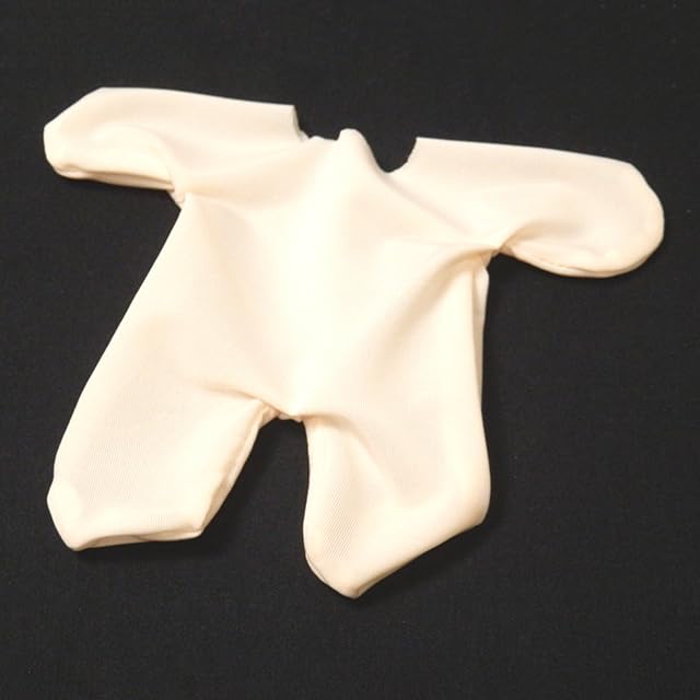 DOYOUCOTO Защита от пятен для одежды для плюшевых игрушек (20см) - Нижнее белье [Набор из 2] - Плюшевая одежда телесного цвета бежевого цвета для плюшевых игрушек, закрывающая все тело,