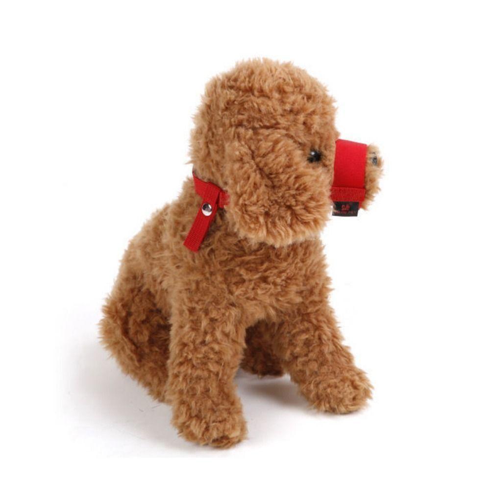 Eating Adjustable Anti-biting Dog Straps Mask Dog Muzzle Puddy Mouth Cover Pet Accessories