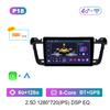 for Peugeot 508 508SW 2011 - 2018 Carplay Android Intelligent System 9'' Car Radio Multimedia Player WiFi GPS Navi 4G IPS Screen