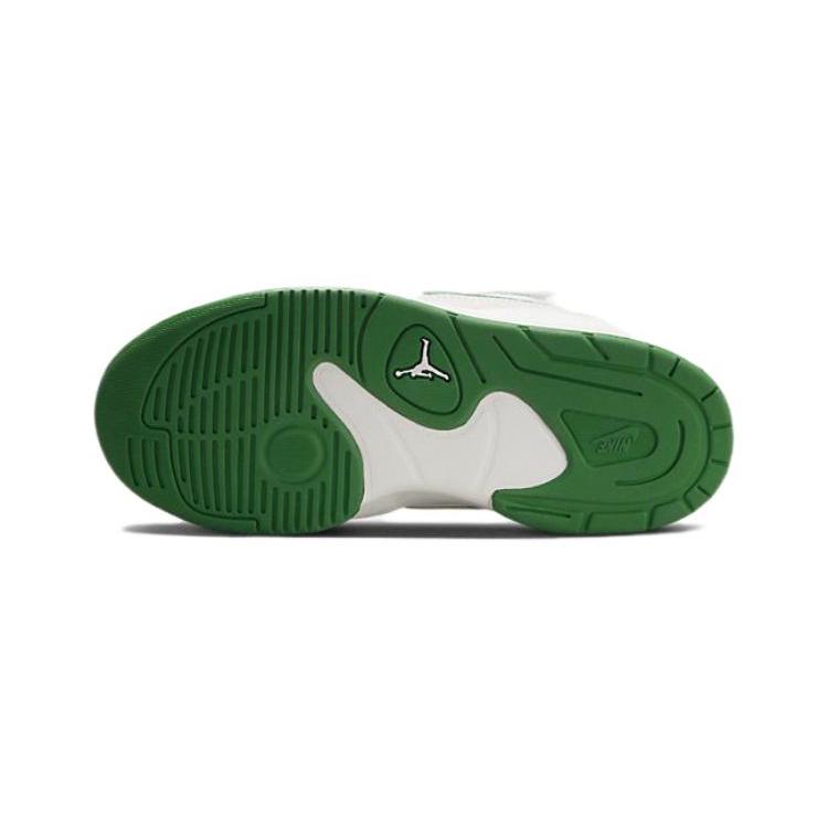 Jordan Stadium 90 Slip Resistant Cushioning Low top Kids Lifestyle Shoes White Green Kids' DX4398-103