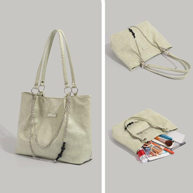 Сумка-тоут большой вместимости женская 2025 новая специального дизайна текстурная подмышечная сумка через плечо продвинутая текстура все сочетается большая сумка