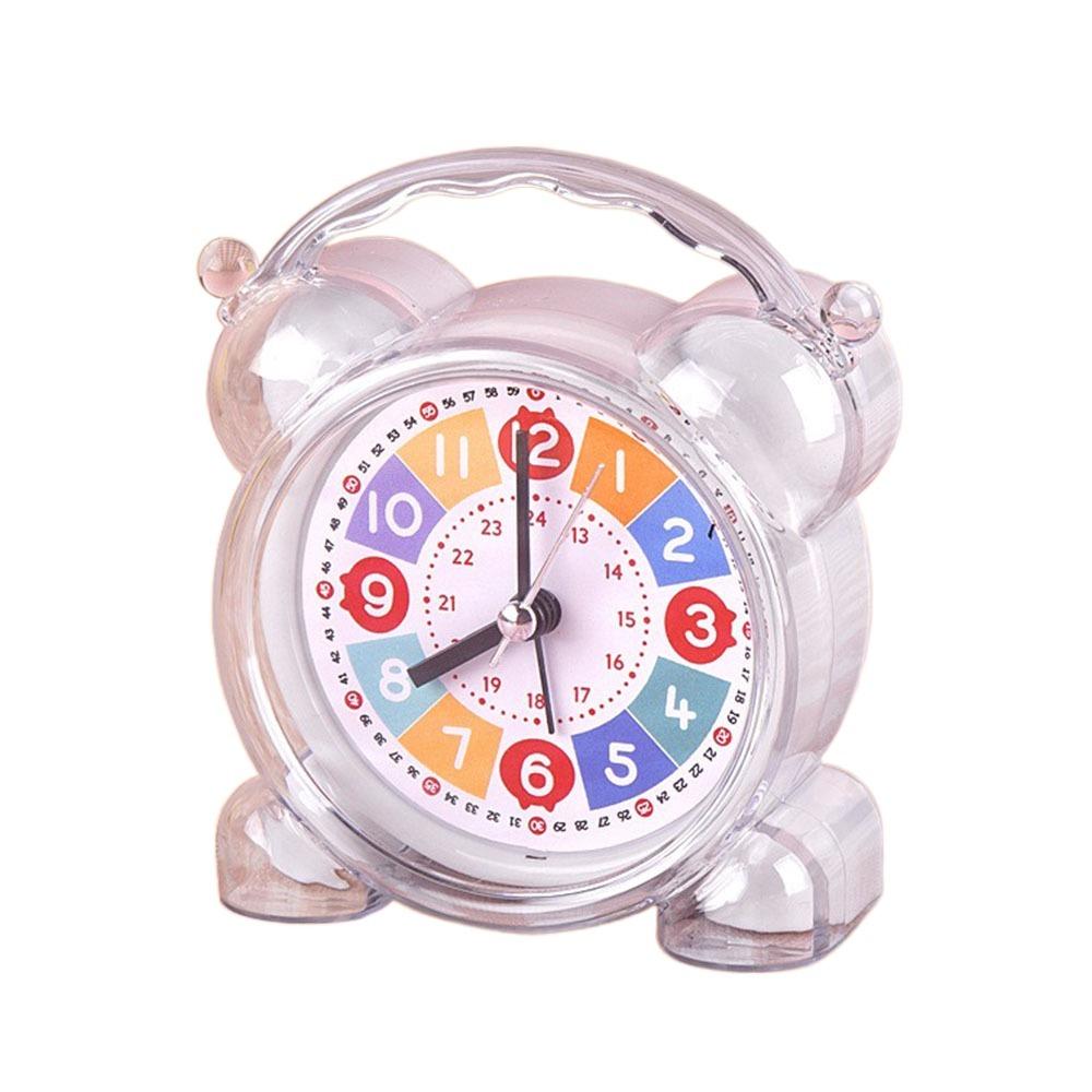 Early Education Children Desktop Clock Silent Table Alarm Clock Bedroom Bedside