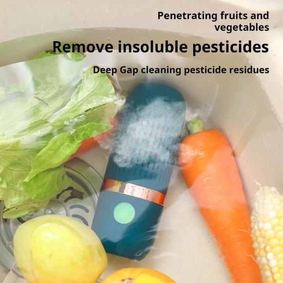 Vegetable Washing Machine Portable Fruit Cleaner Device Rechargeable Widely Used Waterproof Wireless Fruit Vegetable Cleaner