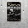 ennio morricone Classic Poster Rusty Metal Plaque Retro Decorative Plate Bar Man Cave Garage Club Metal Sign Wall Decoration