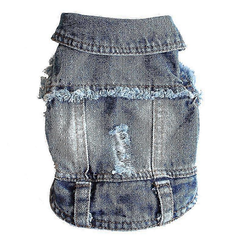2025 Denim Dog Clothes Cowboy Pet Dog Coat Puppy Clothing For Small Dogs Jeans Jacket Dog Cat Vest Coat