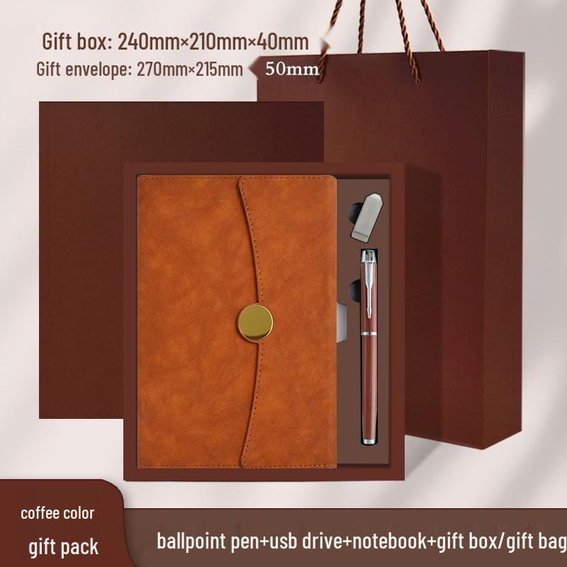 Персонализированный подарочный набор с блокнотом формата А5 для клиентов – Креативный, практичный бизнес-сувенир