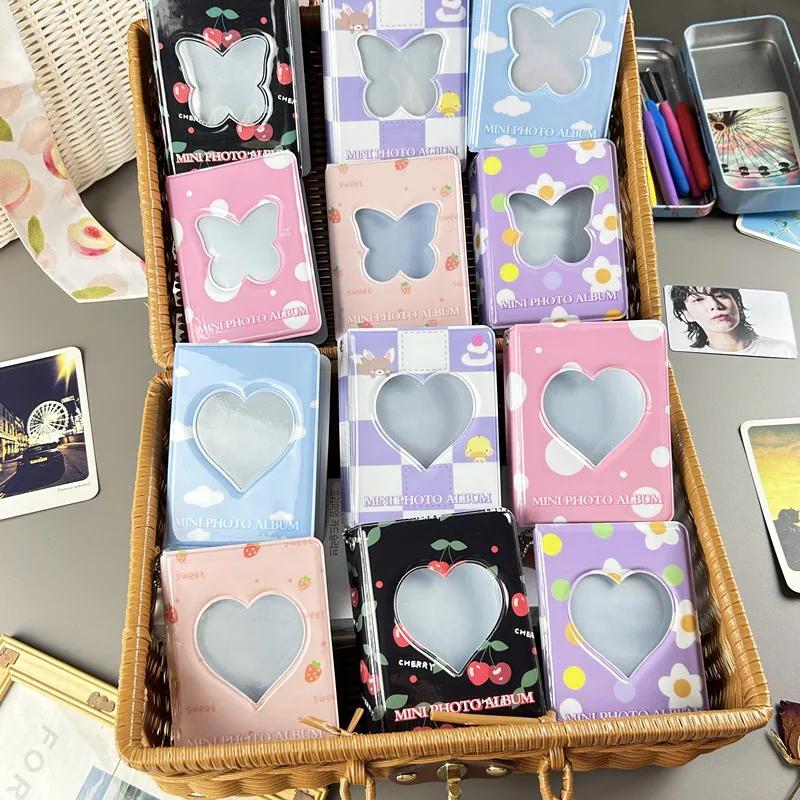 3-дюймовый мини-фотоальбом на 40 карманов Мультяшный альбом для фото Держатель для фотокарточек Kpop Альбом для коллекционирования Kpop Папка для фотокарточек Kpop