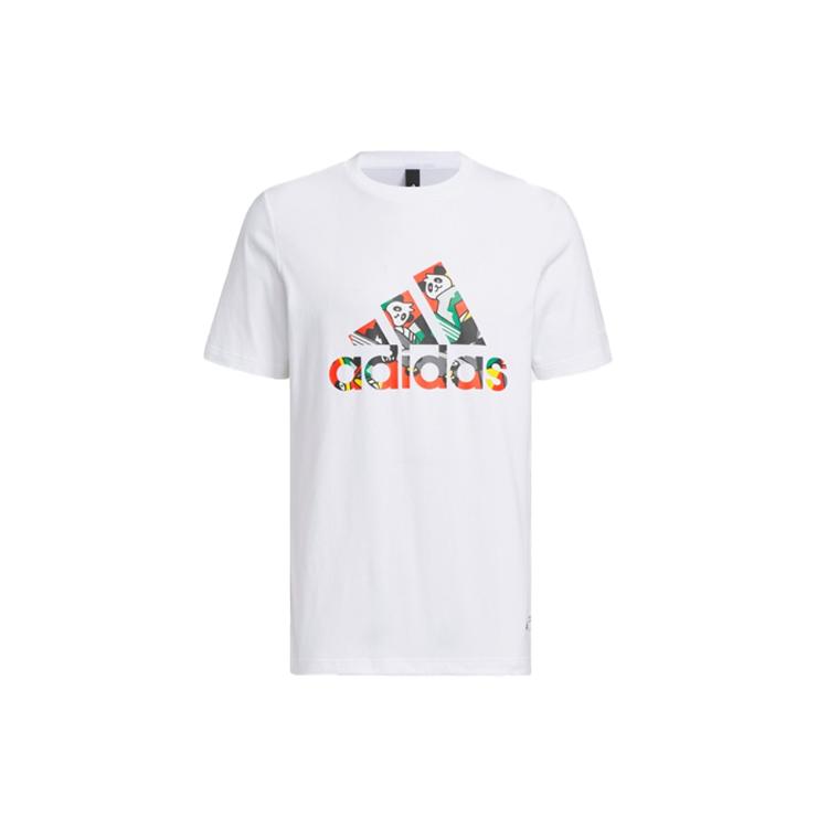 Adidas Set-in Sleeve T-Shirt Men's White IP3966