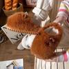 2024 New Cute Fluffy Animal Design Slipper Women's Winter Keep Warm Shoes For Home Fuzzy Fur Slides Woman Cuddle Bedroom Slipper