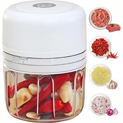 Беспроводной электрический измельчитель для чеснока и детского питания