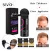 2pcs/set 25g Keratin Hair Fiber with Applicator Hair Building Fiber Spray Pump Hair Extension Thinning Thickening