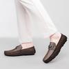 Fashion Slip-On Casual Shoes Men's Genuine Leather Loafers Comfortable Soft Sole Classic Driving Moccasins for Men Business Dress Shoes