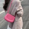 Monochromatic Vintage Bags for Women Versatile Shoulder Bags for Ladies Daily Commuting Minimalism Armpit Bags Elegant and Casual New