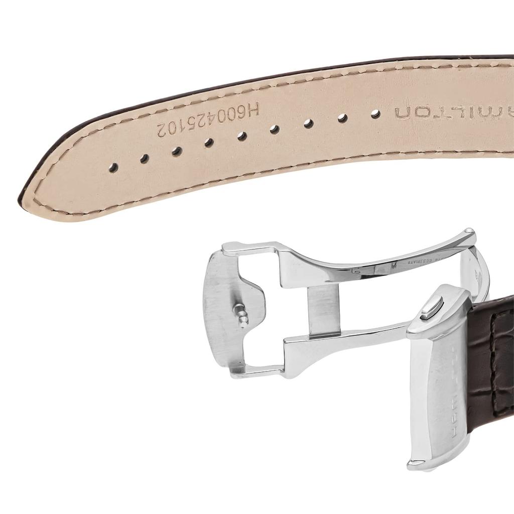 Watch Jazzmaster Day Date Auto Jazzmaster Silver Dial Stainless Steel Sapphire Crystal Automatic Winding 5 ATM Water Resistant 42MM Swiss Watch