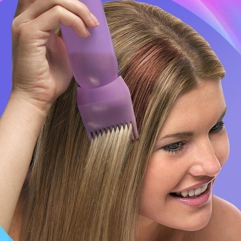 Tool Hair Dye Bottle With Graduated Brush Hair Dye tool Applicator Bottles Dyeing Shampoo Bottle