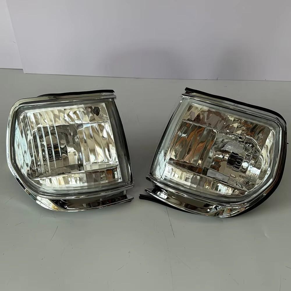 2Pcs Car Turn Signal Light Corner Lamp For Toyota Land Cruiser FJ80 LC80 1992