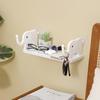 1PCS Elephant Storage Shelf Wall Mounted Organiser Kitchen Bathroom Drainage Study Multifunctional Shelf
