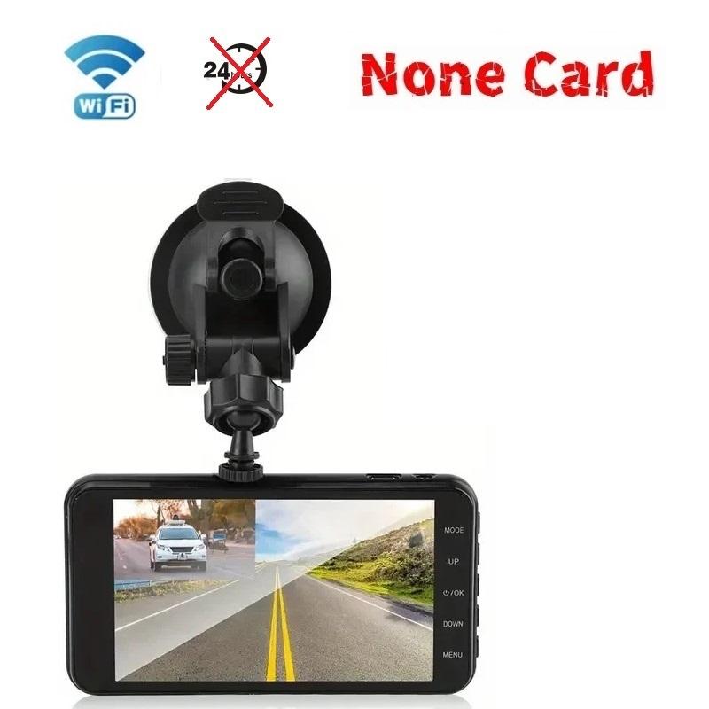 4-Inch HD Dual-Lens Touchscreen WiFi Car Dashcam