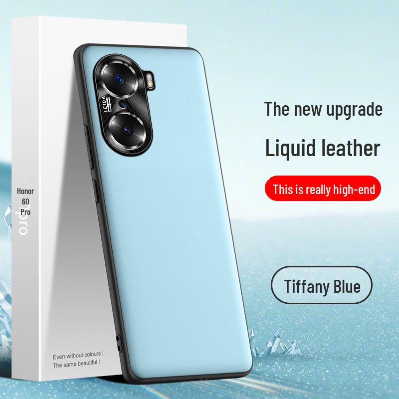 Защитный чехол Honor 60 Pro Liquid Leather Anti-Fall — поставляется отдельно