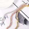 European and American New Bracelet Fashion Ladies Diamond-encrusted Zircon Bracelet for Girlfriend Valentine's Day Gift