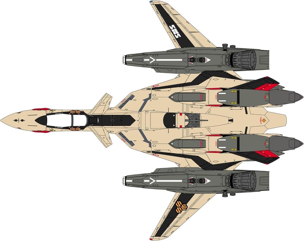 Hasegawa Macross Series Macross Frontier Isamu Special Scale Plastic Model Kit 65898 VF-19EF/A 1/48