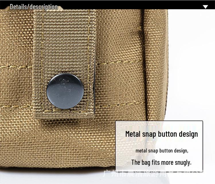 Portable Red Cross Tactical Medical Waist Bag