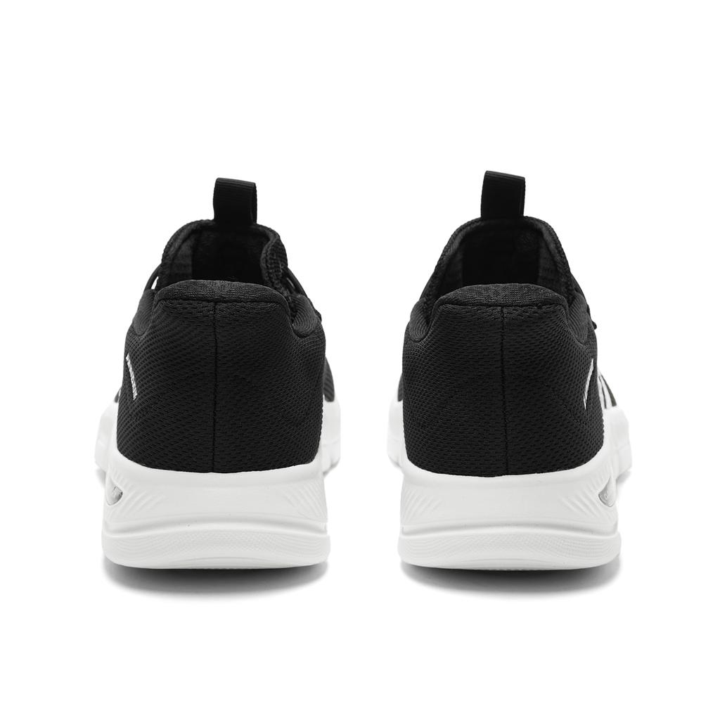 adidas Cloudfoam Амортизация Дышащие Легкие Низкие Ходьба Обувь Унисекс Черный Белый KJ5916