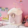 Children's Cartoon Mushroom House Piggy Bank - Bunny Coin Jar Gift (DIY Key Savings Bank)
