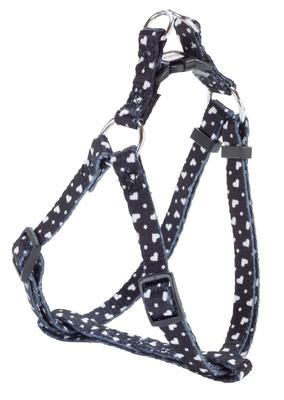 Petio ARFashion Heart Dot Harness Black для очень маленьких собак, размер SS