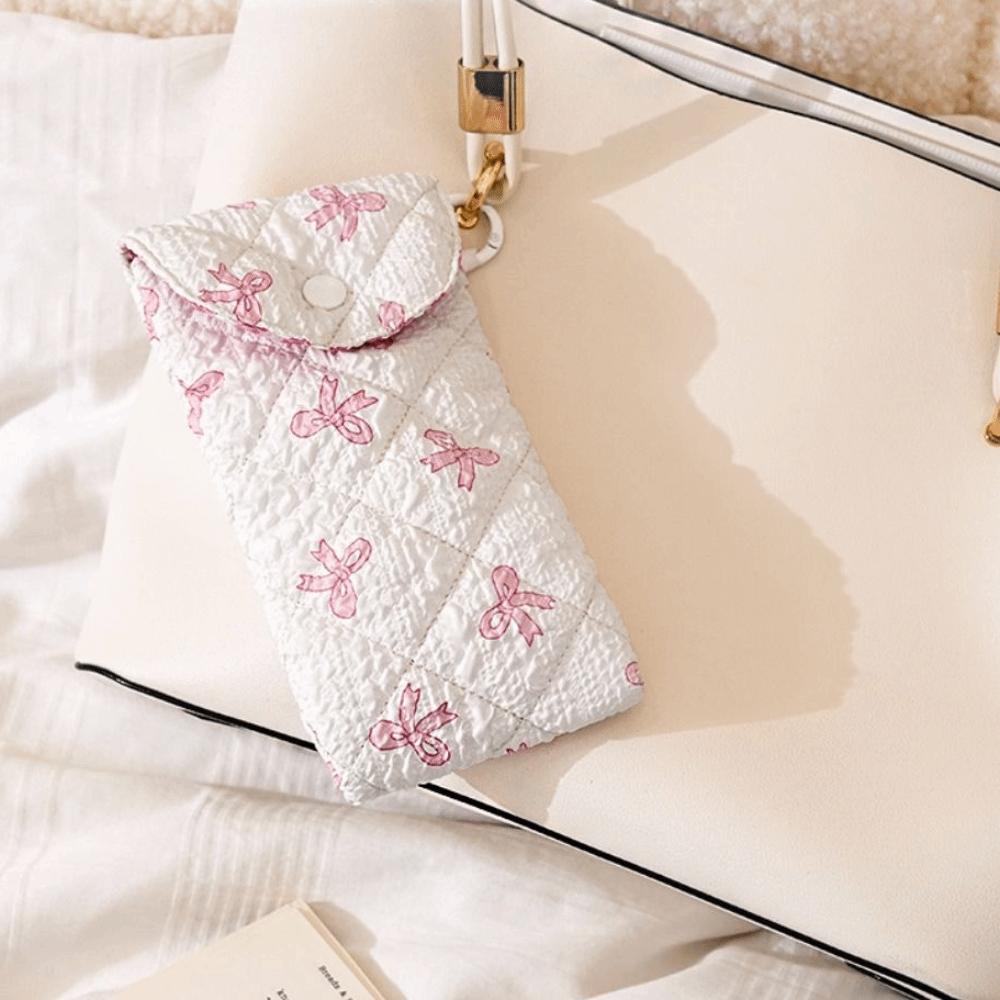 Portable Glasses Storage Bag Flower Sunglasses Pouch Cloth Printed Glasses Bag Male