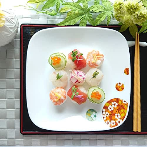 Bonbon Freres J418-BBFL CP-1713 Medium Bowls, Set of 5, Shatter-Resistant, Lightweight, Microwave, Oven, and Dishwasher Safe