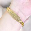 WWJ Simple этнический стиль золотой мини-браслет для тенниса с фианитами, женские украшения для банкета, помолвки, вечеринки, аксессуары