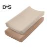 2 Pcs Baby Diaper Changing Pad Cover Soft Cotton Hygienic Protection Machine Washable Inflant Diaper Changing Table Cover