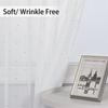Elegant Silver Dot Design Semi Blackouts Curtains 2Pieces Polyester Window Treatments for Home Decoration