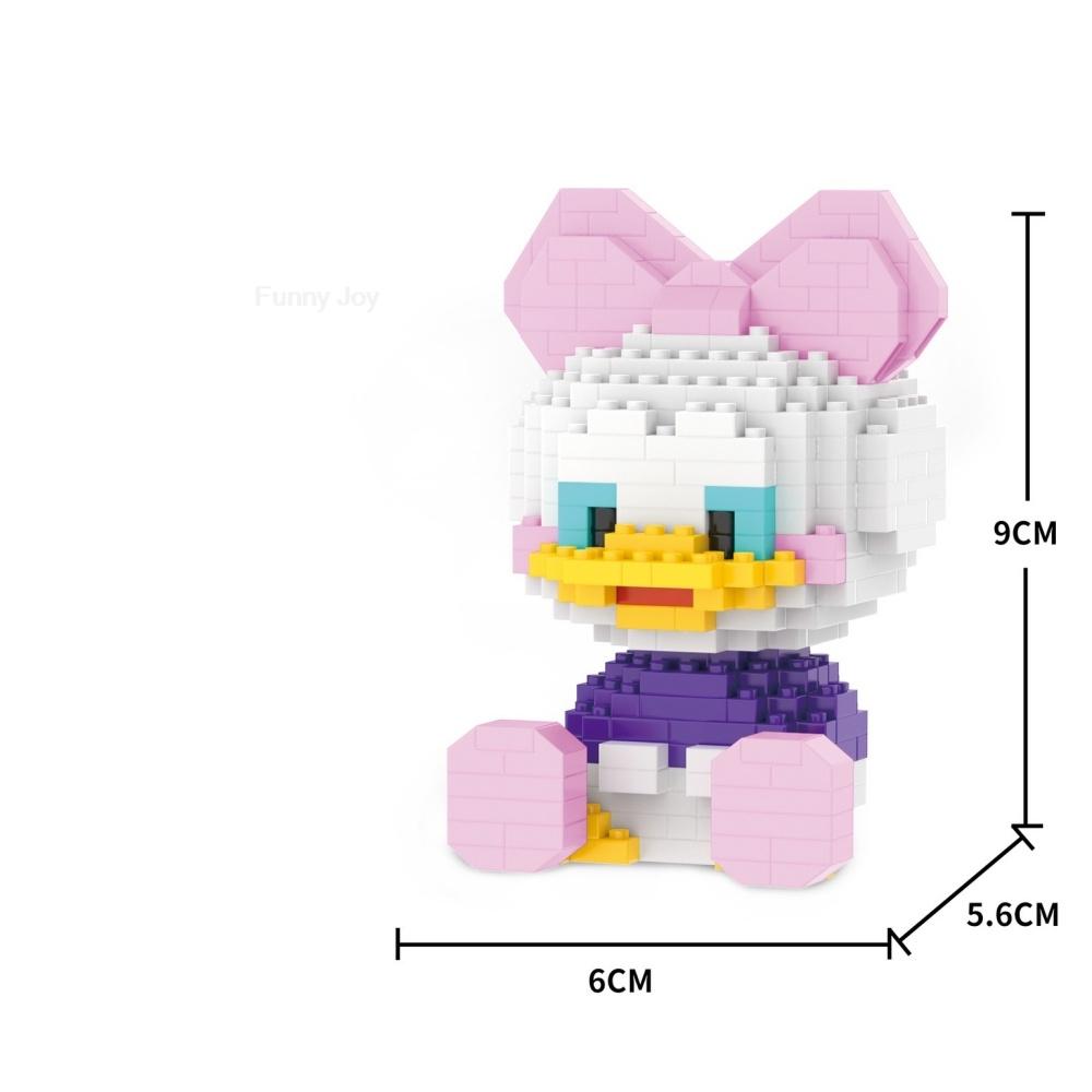 Cartoon Anime Blocks Kuromi My Melody Cinnamoroll Mouse Building Blocks Doll Toy Kids Birthday Gift