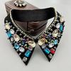Pearl Women Shirt False Collars Crystal Removable Collar Women Necklace Fake Collar Detachable Diamond Clothing Accessories