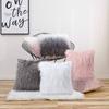 Lamb Fu-r Throw Pillow Cover| Fu-r Decorative Cushion Cover Pillow Case Home Decorative Square Throw Pillow Cover Plain Wool Pillow Protector