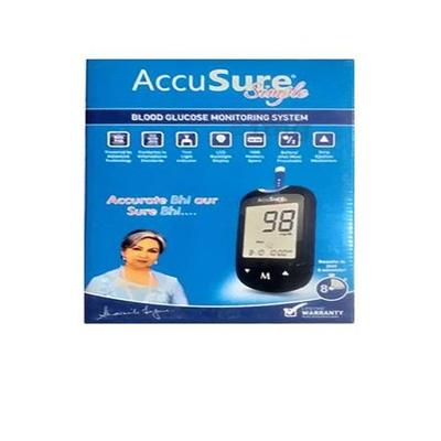 Простая система контроля уровня глюкозы в крови AccuSure 4-го поколения (Только глюкометр)