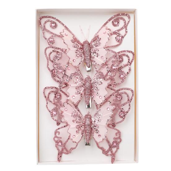 Шт Блестящие Пайетки Бабочка Украшение Искусственная Бабочка Рождественское Украшение