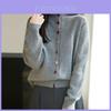 Womens Knit Cardigan With Andy Plush Fabric For Casual Office Wear