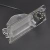 Waterproof 8 LED Rearview Reverse Backup Camera for Nissan March Renault Logan Renault Sandero W