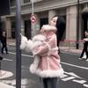 Fur Integrated Jacket Women's New Pie Overcome Plush Fur Liner Light Thermal Fur Coat Winter