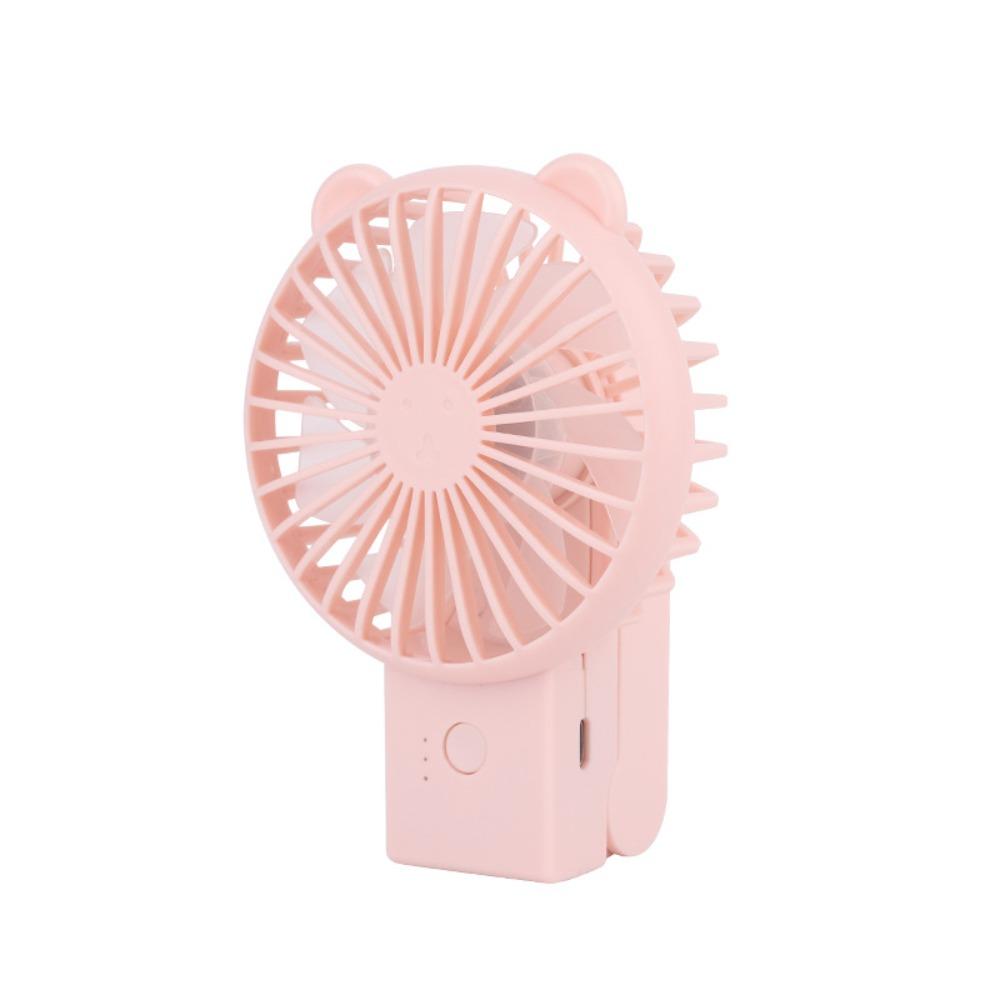 USB Rechargeable Portable Fan Air Cooler Handheld Fan Foldable Fan for Camping Office Outdoor
