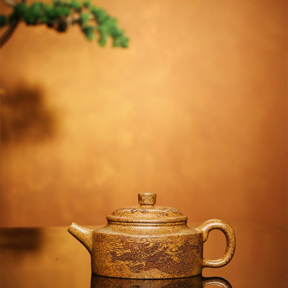 Yixing Zisha Duan Ni Tea Pot: Original Ore, Reduction Fired, Household Gift Set